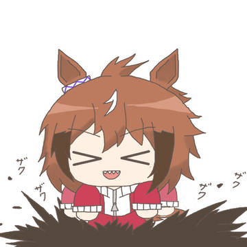 ぷちうま娘！（ここ掘れ　ウィンディちゃん）