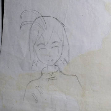 Akatsuki kun hand-drawing