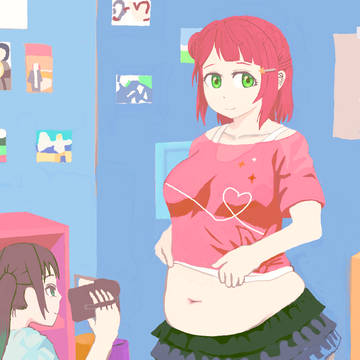 歩夢のお腹
