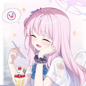 ミルフィーユの正統派パフェ