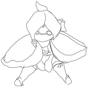 下書き&色塗り