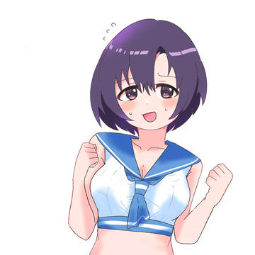 白菊ほたる　セーラーミズギ