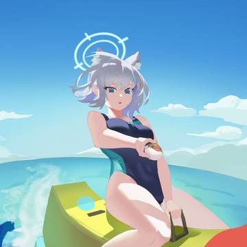 碧蓝档案-砂狼白子