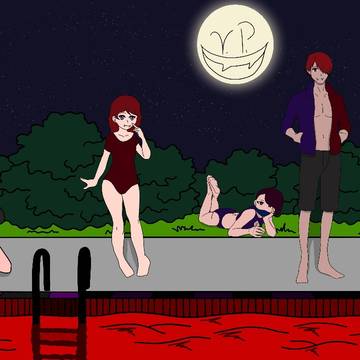 Vampire Pool Party