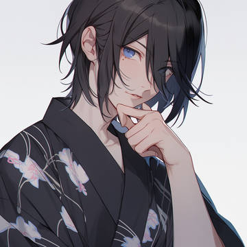 JAPANESE BOY ANIME PORTRAIT ✦