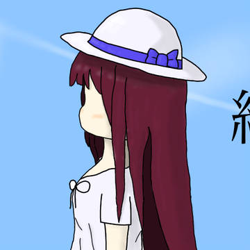 白いワンピースを着た少女