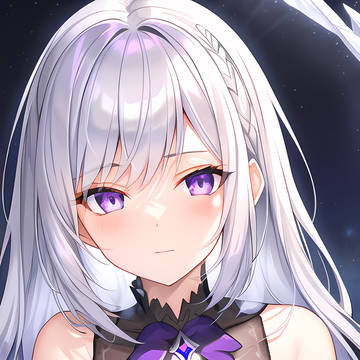 銀髪少女