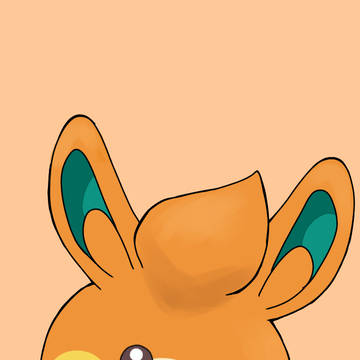 ペタっとしてくれるパモさん
