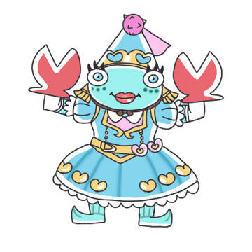 かにエモートお魚姫
