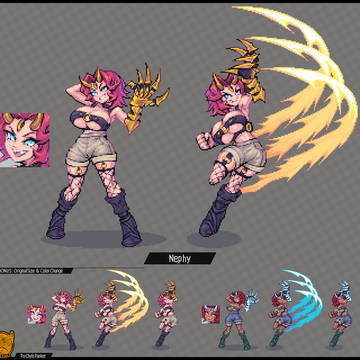 Skebドット絵 Nephy