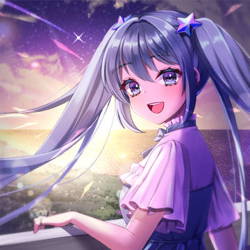 流れ星ですよ、マスター！
