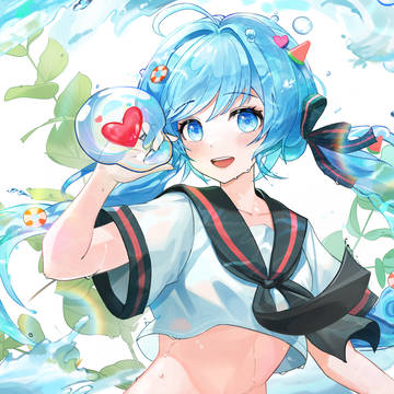 Bottle Miku 🌊💦