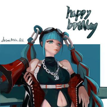 初音ミク16歳のお誕生日おめでとうございます
