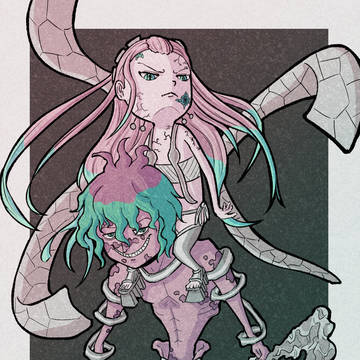 10. 堕姫& 妓夫太郎
