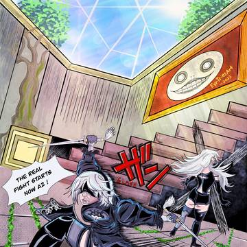 ニーア オートマタ - 2B vs A2