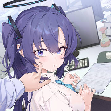 ユウかの頬突き👉😗