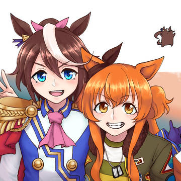 テイオーとマヤノ