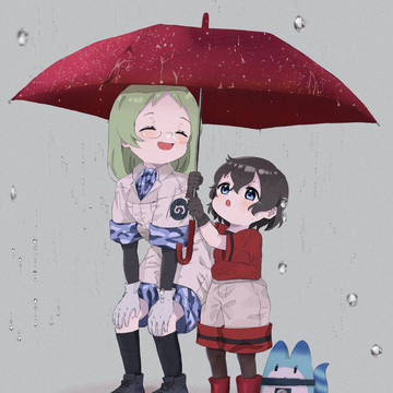 かばんちゃんとミライさん