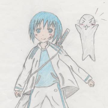 初めて描いた絵をリメイク