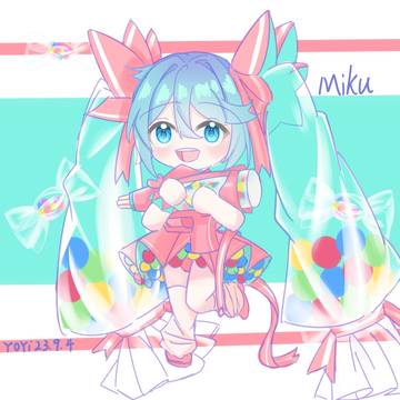 Q版糖果miku