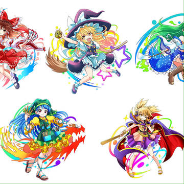 東方projectアクリルスタンド詰め合わせ