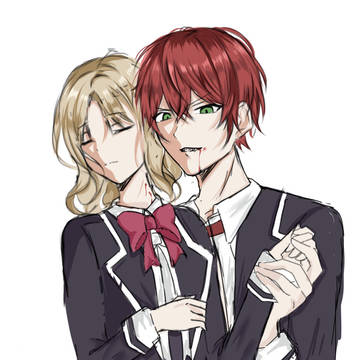 ユイ×アヤト  ラフ画