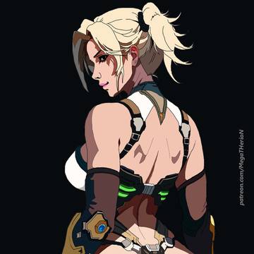 Mercy Ow2 fan art