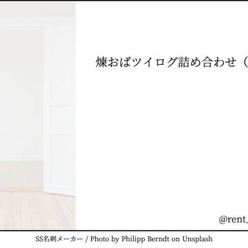 煉おばツイログ詰め合わせ(黒猫編)