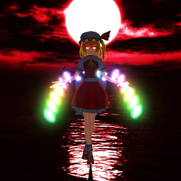 紅い月の夜