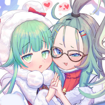 もみじとメル
