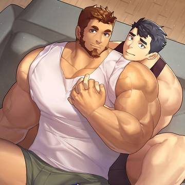 憧れのガチムチおじさんがボクだけのドスケベママになっちゃった❤
