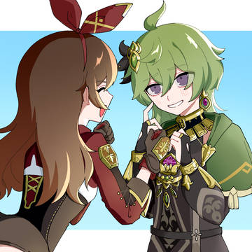 アンバーとコレイ