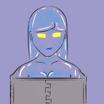 キューティハニーF4.5話創作アーマークロー落書きイメージ