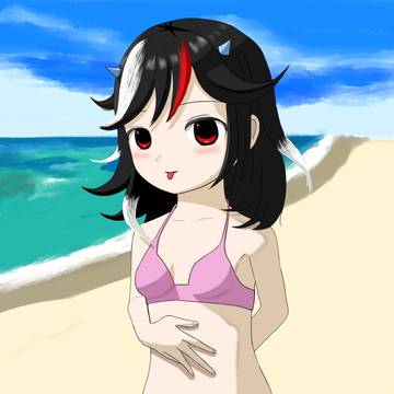 「嫌い」な人と海に行った鬼人正邪
