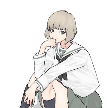 体育座りカチューシャ