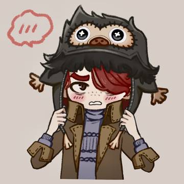 ニフラーハットをかぶってるダニエルくん