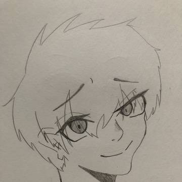 困り笑いの男の子