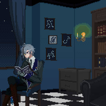 青