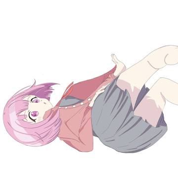 スカートを気にしている鳳えむ