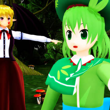 エリスさんと瀬笈 葉さん