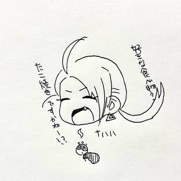 ちりちゃんらくがき