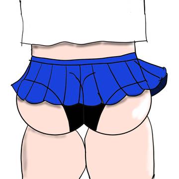 お尻習作