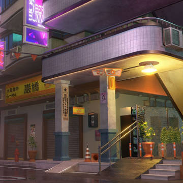 街の夜景エクササイズ（街道夜景练习）