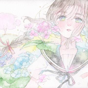 「晴れ待ちの花」