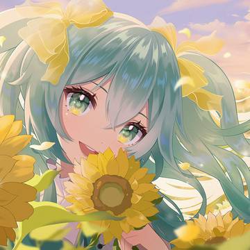 Sunflower Miku