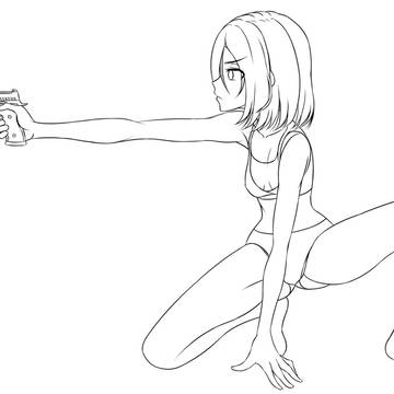 レオニー(線画)