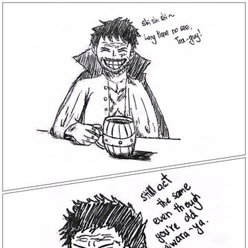 Luffy meeting Law in future