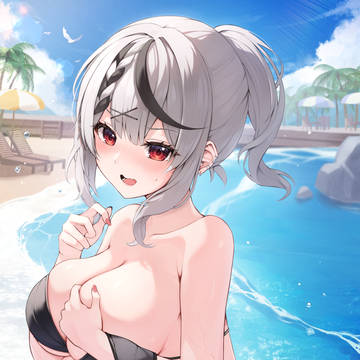 「ボーッと見てないで結んでくんない…？？💢」