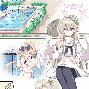 ティーパーティ漫画です(ナギヒフ/ミカコハあり)