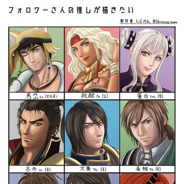 フォロワーさんの推しが描きたい　第二弾